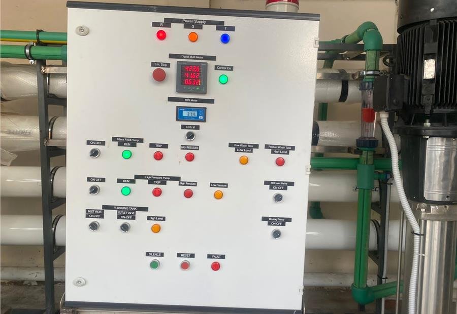 RO station process equipment detail