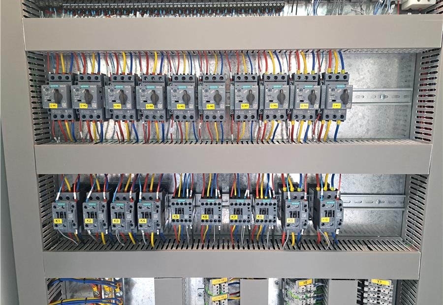 Motor control and wiring detail