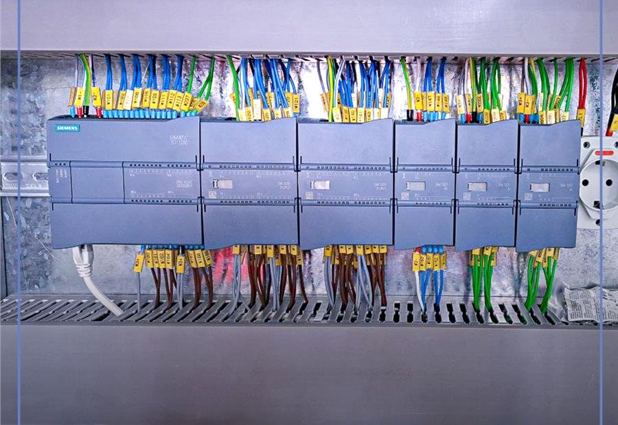 Siemens PLC and wiring detail