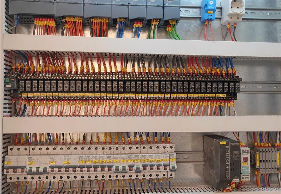 RAMEDA control panel wiring detail