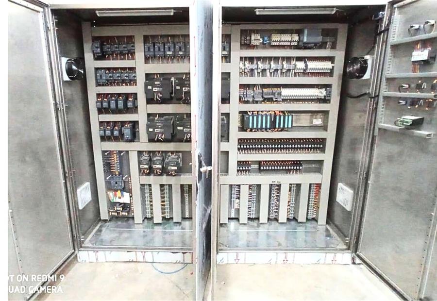 Syrup room panel wiring detail